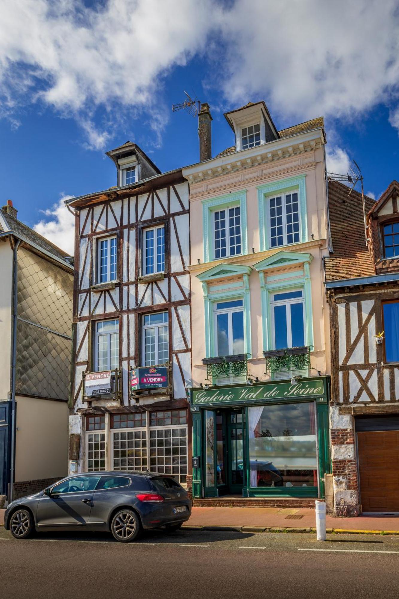 Maison De Ville En Bord De Seine A La Bouille 外观 照片
