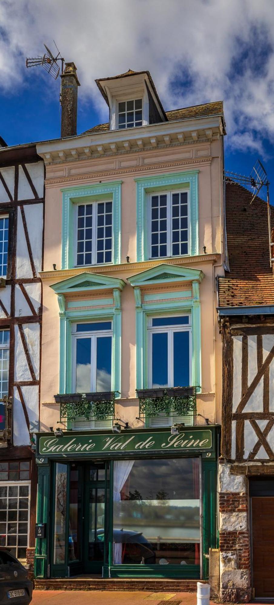 Maison De Ville En Bord De Seine A La Bouille 外观 照片