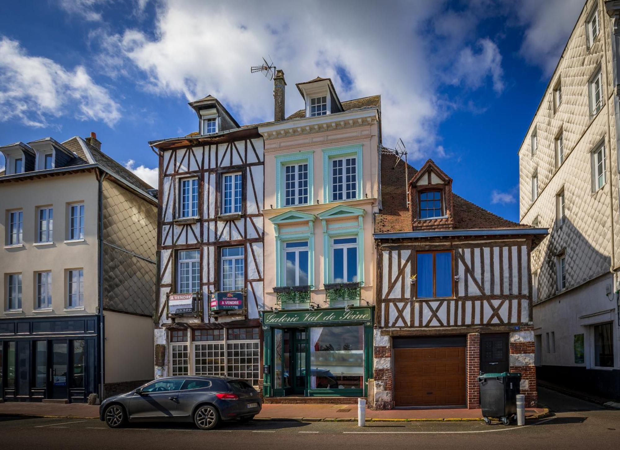 Maison De Ville En Bord De Seine A La Bouille 外观 照片